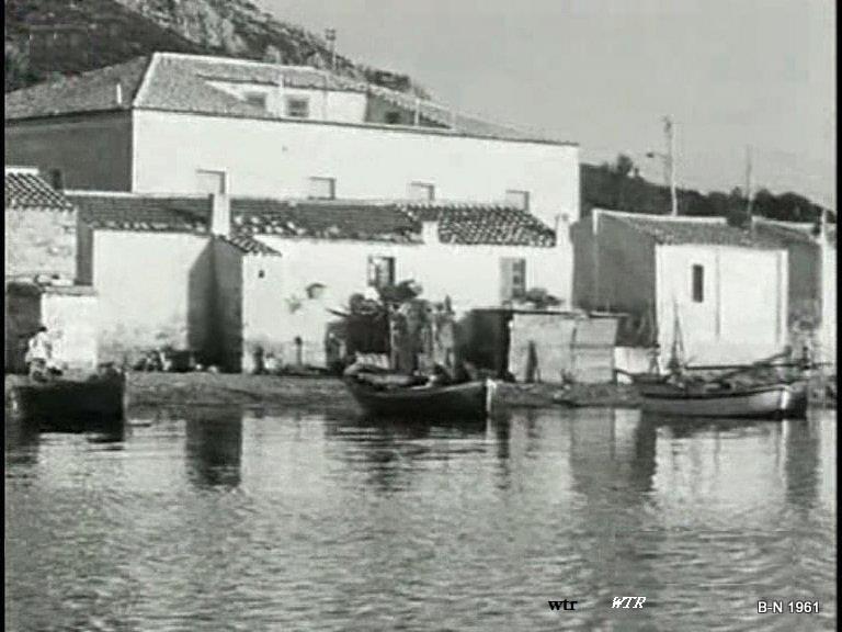 Golfo Aranci 1961 dove oggi è la pescheria la perla