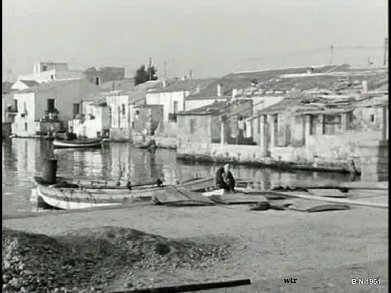 Golfo Aranci il lungomare nel 1961